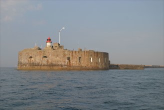 France, Basse Normandie, Manche, Cotentin, Cherbourg, rade, mer, large, fort de l'ouest