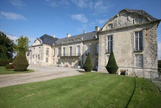 France, Basse Normandie, orne, pays d'auge ornais, chateau de Medavy,