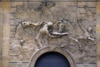 Hôtel de Rohan à Paris, "Les chevaux du soleil"