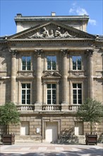 France, Haute Normandie, Seine Maritime, Rouen, musee des beaux arts, 1 place restout, facade,