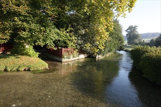 France, Haute Normandie, Seine Maritime, pays du caux maritime, cany barville, la Durdent a la chapelle de barville