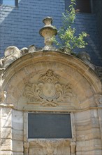 France, Haute Normandie, Seine Maritime, Rouen, rue aux ours, fontaine saint cande le jeune, fontaine monumentale, sculptures, 
construite en 1709