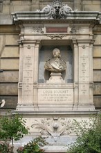 France, Haute Normandie, Seine Maritime, Rouen, 
fontaine Louis Bouilhet
etablie par Gustave Flaubert en1882 en hommage a son ami decede en 1869