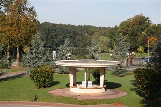 France, Haute Normandie, Seine Maritime, pays de bray, forges les eaux, parc des thermes, station thermale club med,