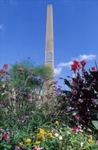 France, Basse Normandie, Manche, Cotentin, Cherbourg, place de la Republique, obelisque en hommage du passage du duc de Berry 1814