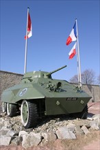 France, Basse Normandie, orne, memorial de montormel, seconde guerre mondiale, bataille de Normandie, engin militaire,