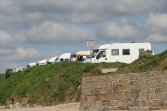 Lower normandy, camping car