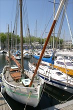 France, Bretagne, Morbihan, lorient, port de plaisance, bassin, bateaux de plaisance, 
 quai des indes,