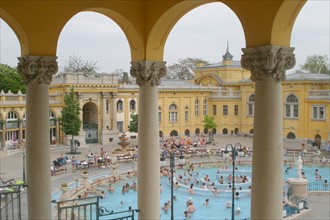 europe, bathhouse szechenyi