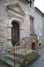 France, Bretagne, Morbihan, la roche bernard, vilaine, ville, port, musee de la vilaine maritime, porte,