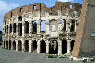 Italie, rome, antiquite, le colisee, arene, amphitheatre,