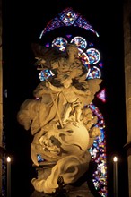 France, region picardie, oise, beauvais, cathedrale saint pierre, edifice religieux, choeur, sculpture, statue,