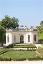 France, region ile de france, yvelines, versailles, chateau, petit trianon, jardin, pavillon de musique,