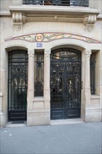 Immeuble 105 rue Jouffroy d'Abbans à Paris