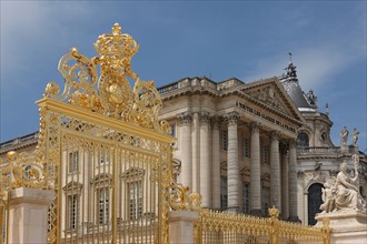Château de Versailles, grille de la cour de marbre