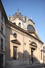 France, ile de france, paris 7e, 106 rue de grenelle, temple de pentemont, ancienne abbaye de pentemont, religion protestante,