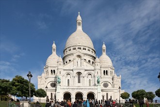 France, the butte of Montmartre