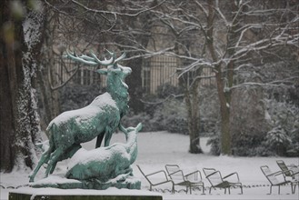 Paris sous la neige