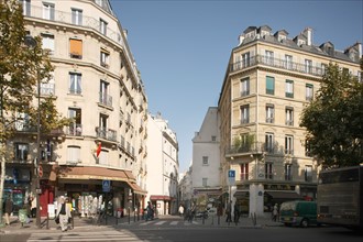 France, Ile de France, paris, 5e arrondissement, boulevard saint germain, entree de la rue de bievre, recoins,