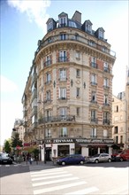 France, Ile de France, paris 5e arrondissement, immeuble ilot sur les rues galande, du fouarre et lagrange,