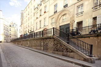 France, Ile de France, paris 5e arrondissement, rue malebranche, difference de niveaux,