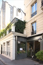 France, Ile de France, paris 7e arrondissement, 51/55 rue de bellechasse, recoin, alignement, terrasse,