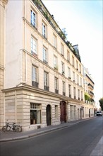 France, Ile de France, paris 7e arrondissement, 51/55 rue de bellechasse, recoin, alignement, terrasse,