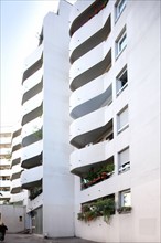 France, Buildings balconies