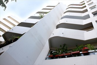 France, Buildings balconies