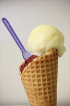 upper normandy, Ice-cream of "bois Louvet"