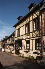 France, Haute Normandie, eure, le bec hellouin, auberge de l'abbaye, hotel restaurant,