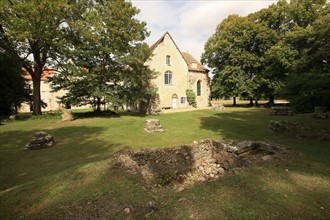 France, Haute Normandie, eure, pont de l'arche, abbaye de bonport, monument historique, abbaye cistercienne, vestiges