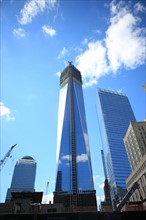 usa, state of New York, NYC, Manhattan, financial district, building, ancien World Trade Center, Ground Zero;