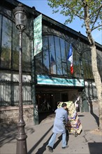 France, ile de france, paris 10e arrondissement, bd magenta, marche saint quentin, halles, alimentation, 
Date : 2011-2012