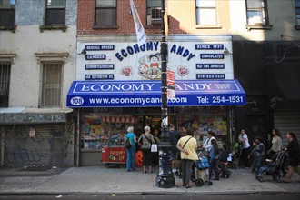 usa, state of New York, NYC, Manhattan, Lower East Side, rivington street, economy candy, bonbons, magasin,