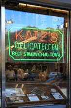 usa, state of New York, NYC, Manhattan, Lower East Side, delicatessen katz's, houston street, pastrami,