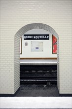 Station de métro Bonne Nouvelle à Paris