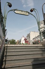 Station de métro Blanche, Paris