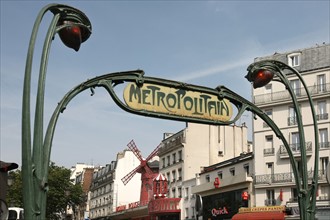 Station de métro Blanche, Paris