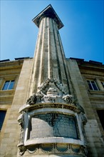 France, ile de france, paris 1er arrondissement, les halles, bourse du commerce, place de viarmes, colonne medicis, 
Date : 2011-2012