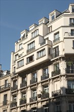 France, ile de france, paris 1er arrondissement, 138 rue de rivoli, hauts inattendus, elevation, immeuble, 
Date : 2011-2012
