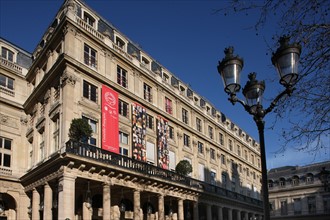 France, ile de france, paris 1er arrondissement, place colette, comedie francaise, theatre francais, colonnade, culture, spectacle, 
Date : 2011-2012