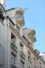 France, ile de france, paris 3e arrondissement, le marais, rue chapon, no11 maison avec lucarnes a poulie, 
Date : 2011-2012