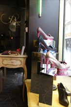 France, ile de france, paris 3e arrondissement, 27 rue charlot, boutique de chaussures Pring, creatrice, 
Date : 2011-2012