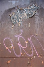 France, ile de france, paris 4e arrondissement, le marais, rue de birague, street art involontaire, 
Date : 2011-2012