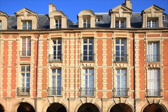 France, ile de france, paris 4e arrondissement, le marais, place des vosges, no23 hotel richelieu.
Date : 2011-2012