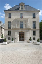 France, ile de france, paris 4e arrondissement, place theilard de chardin, 1 rue sully, bibliotheque de l'arsenal, bnf.
Date : 2011-2012