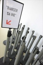 Plots de délimitation, Centre Pompidou, Paris