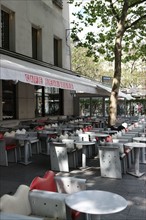 Terrasse du Café Beaubourg, Paris