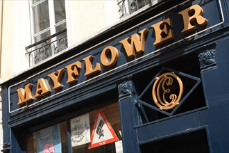 France, ile de france, paris 5e arrondissement, 39 rue descartes, pub, bar, le mayflower.
Date : 2011-2012